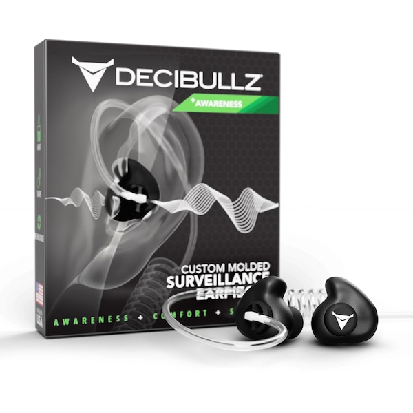 +Awareness Custom Molded Earpiece Adapter for Security/Survelience Radios
